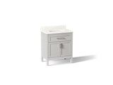 Hadron™ 30" bathroom vanity cabinet with sink and quartz top