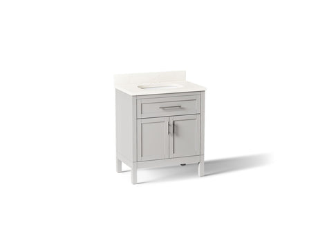 Hadron™ 30" bathroom vanity cabinet with sink and quartz top