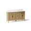 Hadron™ 60" bathroom vanity cabinet with sinks and quartz top