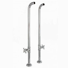 Free Standing Heavy Duty Water Supply Lines with Stop Valves - Extra Long 3970XL