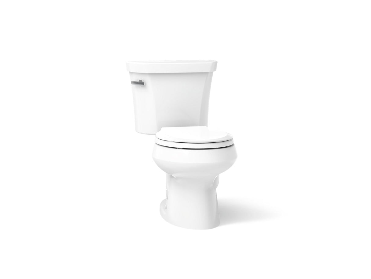 Wellworth® Two-piece round-front toilet, 1.6 gpf