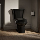 Wellworth® Two-piece round-front toilet, 1.28 gpf