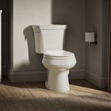 Wellworth® Two-piece round-front toilet, 1.6 gpf