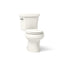 Wellworth® Two-piece round-front toilet, 1.6 gpf