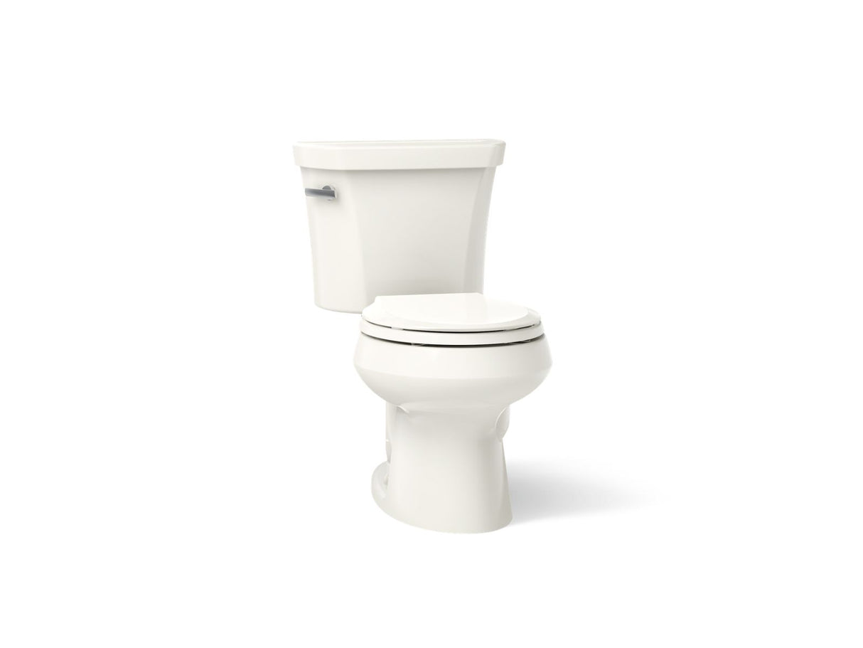 Wellworth® Two-piece round-front toilet, 1.6 gpf