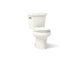Wellworth® Two-piece round-front toilet, 1.28 gpf