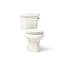 Wellworth® Two-piece round-front toilet, 1.28 gpf