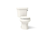 Wellworth® Two-piece round-front toilet, 1.6 gpf