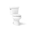 Wellworth® Two-piece elongated toilet, 1.6 gpf
