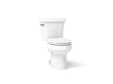 Wellworth® Two-piece elongated toilet, 1.6 gpf
