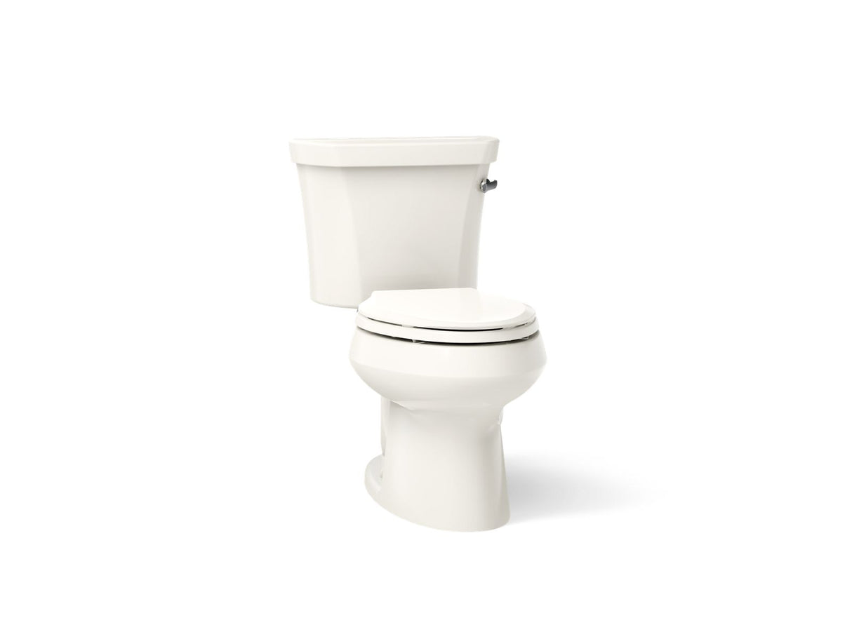 Wellworth® Two-piece elongated toilet, 1.28 gpf