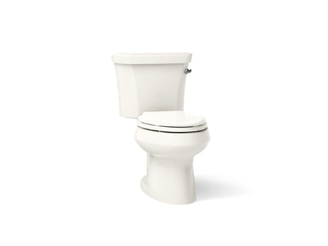Wellworth® Two-piece elongated toilet, 1.28 gpf