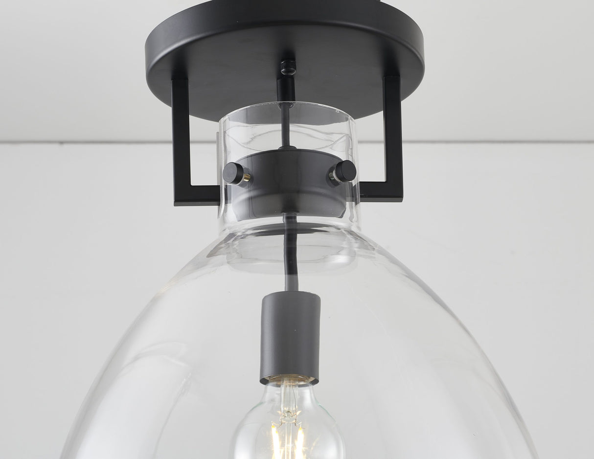 Semi Flush Mount LC02FM14BLK