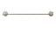 Aquabrass 24-Inch Wall Mount Towel Bar 403 Chrome & Nickel - image 2