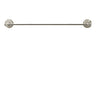Aquabrass 24-Inch Wall Mount Towel Bar 403 Chrome & Nickel - image 2