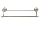 20" wallmount double towel bar