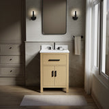Kresla® 24" bathroom vanity cabinet with sink and quartz top