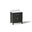 Kresla® 30" bathroom vanity cabinet with sink and quartz top