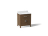 Kresla® 30" bathroom vanity cabinet with sink and quartz top