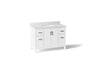 Kresla® 48" bathroom vanity cabinet with sink and quartz top