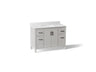 Kresla® 48" bathroom vanity cabinet with sink and quartz top