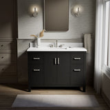 Kresla® 48" bathroom vanity cabinet with sink and quartz top
