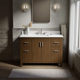 Kresla® 48" bathroom vanity cabinet with sink and quartz top