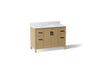 Kresla® 48" bathroom vanity cabinet with sink and quartz top
