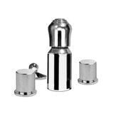 4 Hole Bidet Faucet - mechanical drain included - Contempo 4287