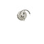 Aquabrass Wall Mount Bathroom Hook 408 Chrome & Nickel - image 2