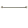 30" wallmount single towel bar