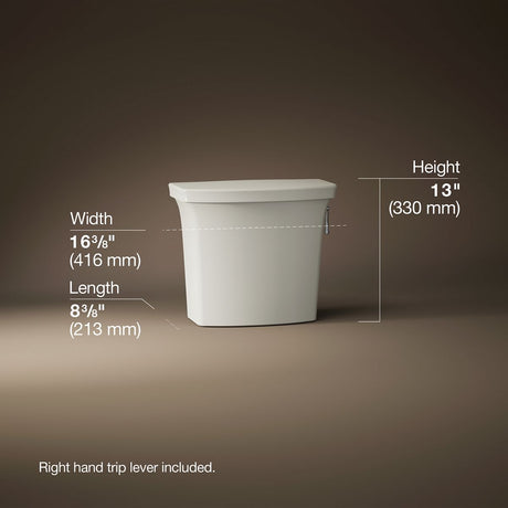 Corbelle® Toilet tank, 1.28 gpf