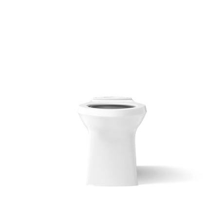Corbelle® Elongated toilet bowl with skirted trapway