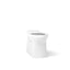 Corbelle® Elongated toilet bowl with skirted trapway