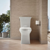 Corbelle® Elongated toilet bowl with skirted trapway