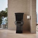 Corbelle® Elongated toilet bowl with skirted trapway