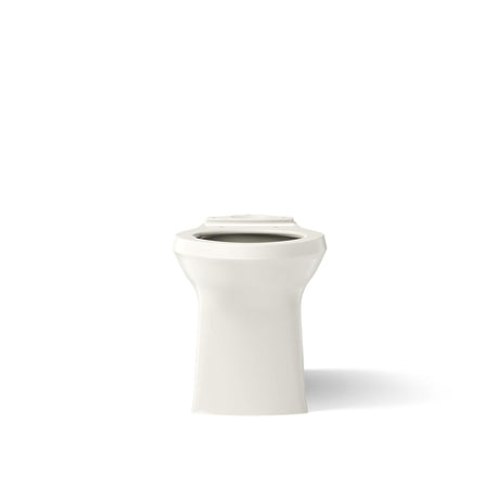 Corbelle® Elongated toilet bowl with skirted trapway