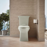 Corbelle® Elongated toilet bowl with skirted trapway