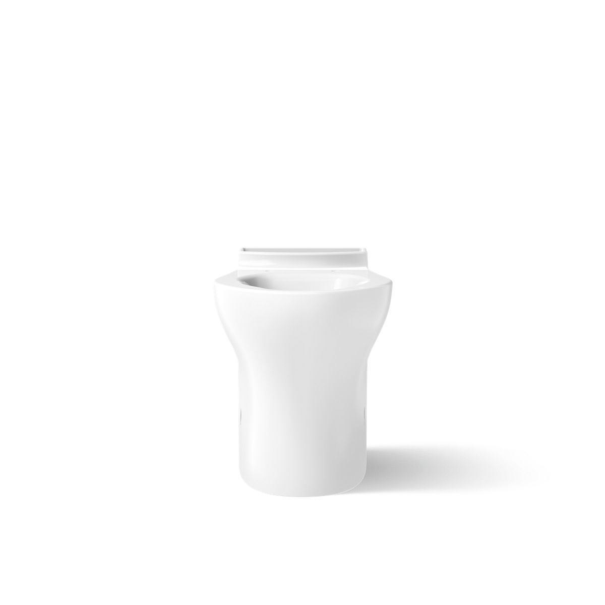 Persuade® Elongated toilet bowl with skirted trapway