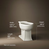 Archer® Elongated toilet bowl