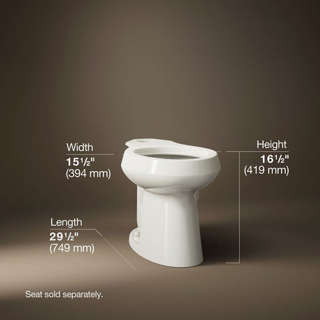 Highline® Elongated toilet bowl
