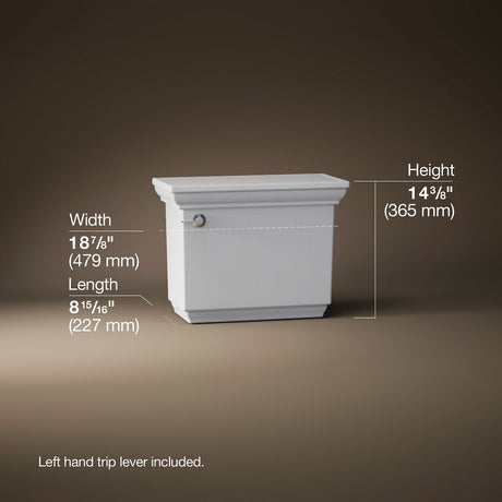 Memoirs® Stately ContinuousClean toilet tank, 1.28 gpf