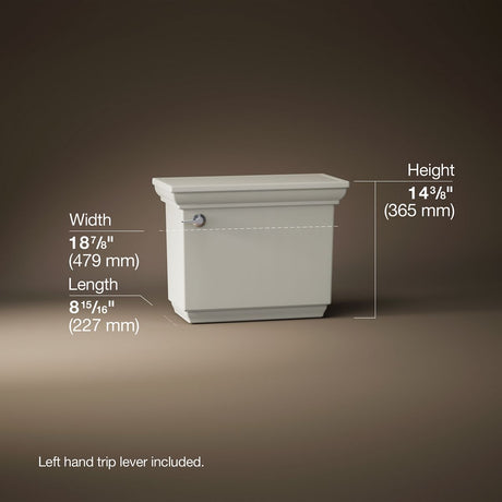Memoirs® Stately ContinuousClean toilet tank, 1.28 gpf