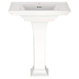 Town Square® S Center Hole Only Pedestal Sink Top and Leg Combination