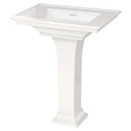 Town Square® S Center Hole Only Pedestal Sink Top and Leg Combination