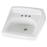 Lucerne® Wall-Hung Sink With 8-Inch Widespread