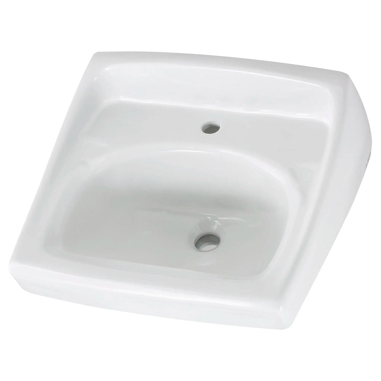 Lucerne® Wall-Hung Sink for Exposed Bracket Support With Center Hole Only