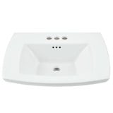 Edgemere 4-Inch Centerset Pedestal Sink Top