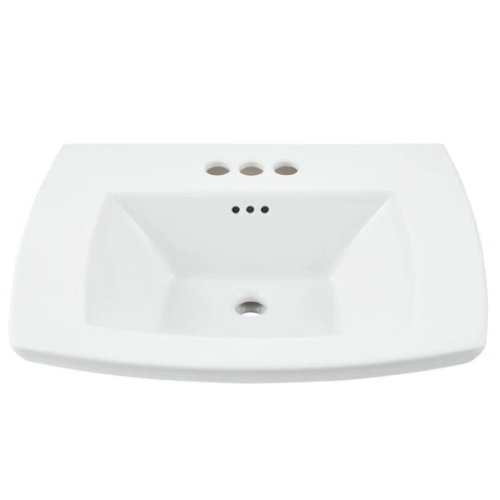 Edgemere 4-Inch Centerset Pedestal Sink Top