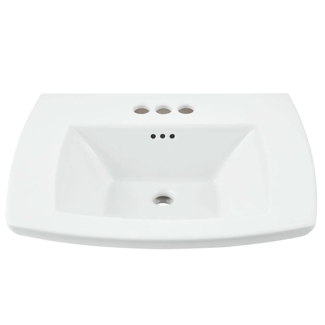Edgemere 4-Inch Centerset Pedestal Sink Top